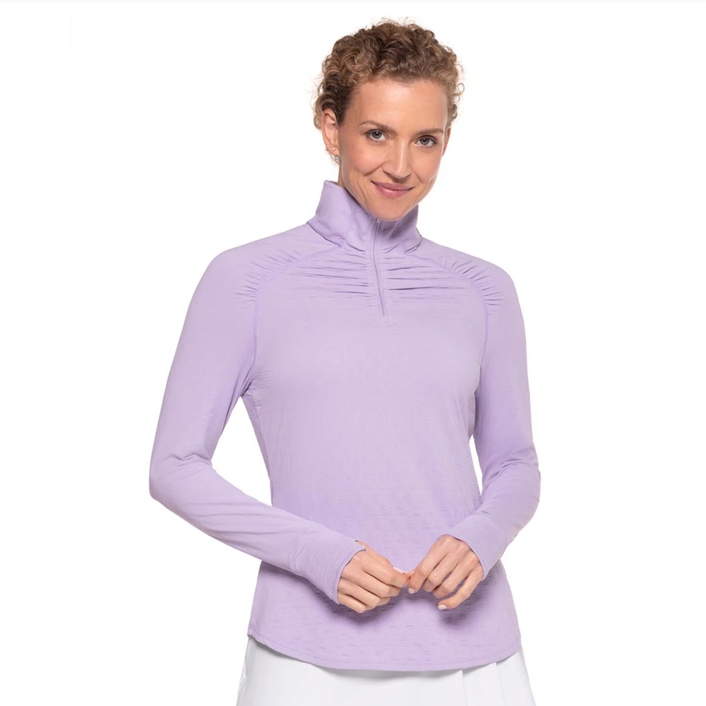 Women's Lavender Long Sleeve Top